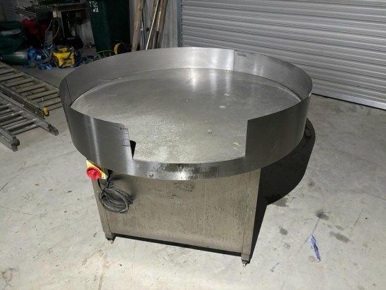 Lazy Susan Stainless Steel 1200mm Top Pic 01